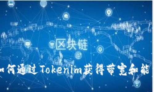 如何通过Tokenim获得带宽和能量