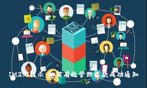 IM2.0提示：如何有效管理收款成功通知