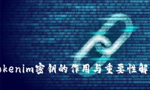 Tokenim密钥的作用与重要性解析