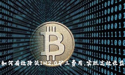 如何有效降低IM2.0矿工费用，实现高效收益