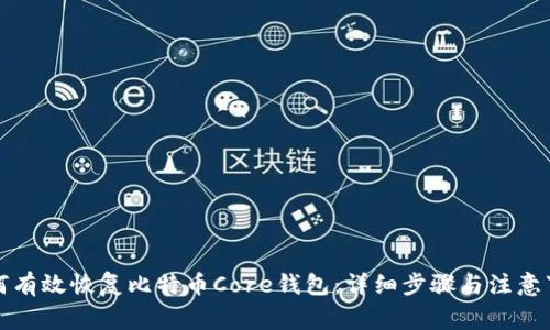 如何有效恢复比特币Core钱包：详细步骤与注意事项