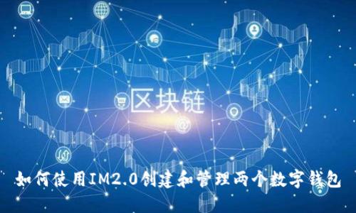如何使用IM2.0创建和管理两个数字钱包